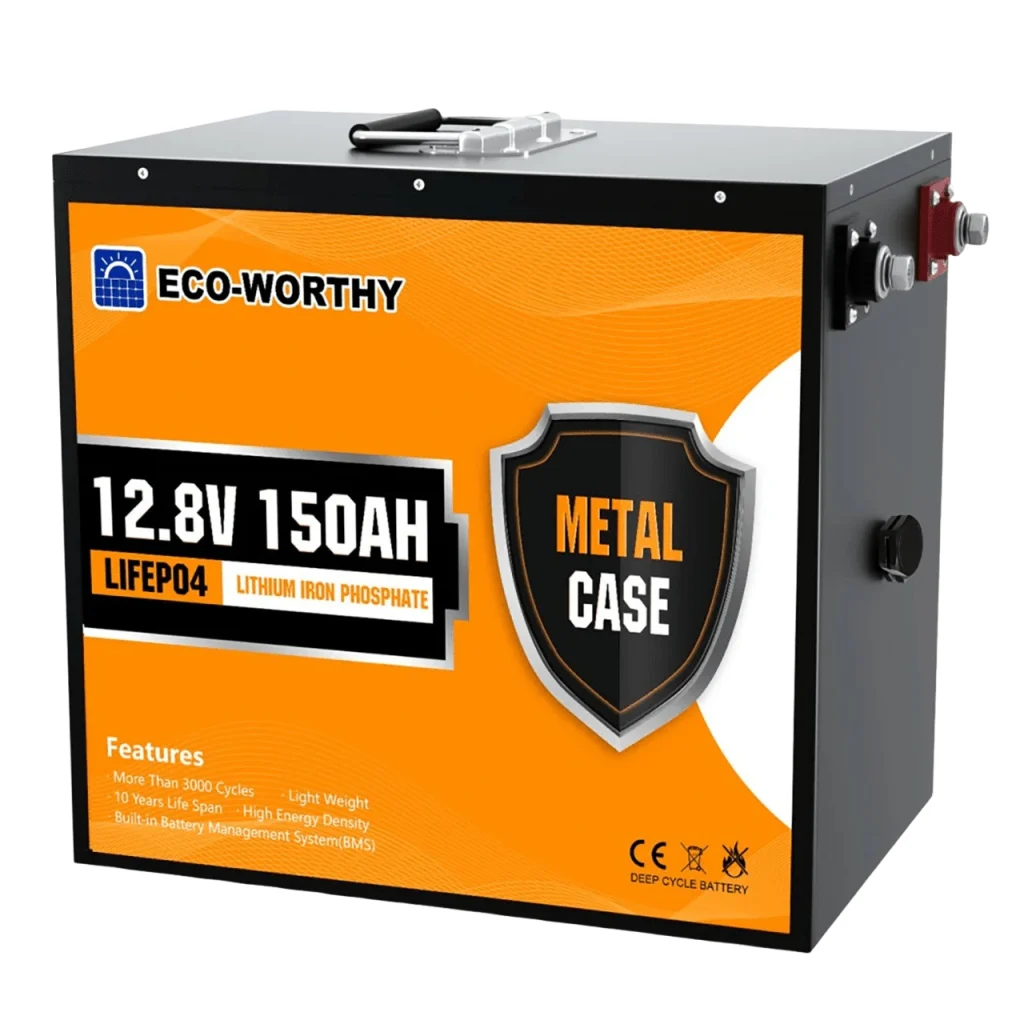 ECO-WORTHY 12V 150Ah LiFePO4 Battery Only $146 (Reg. $491.44) at Lowe’s