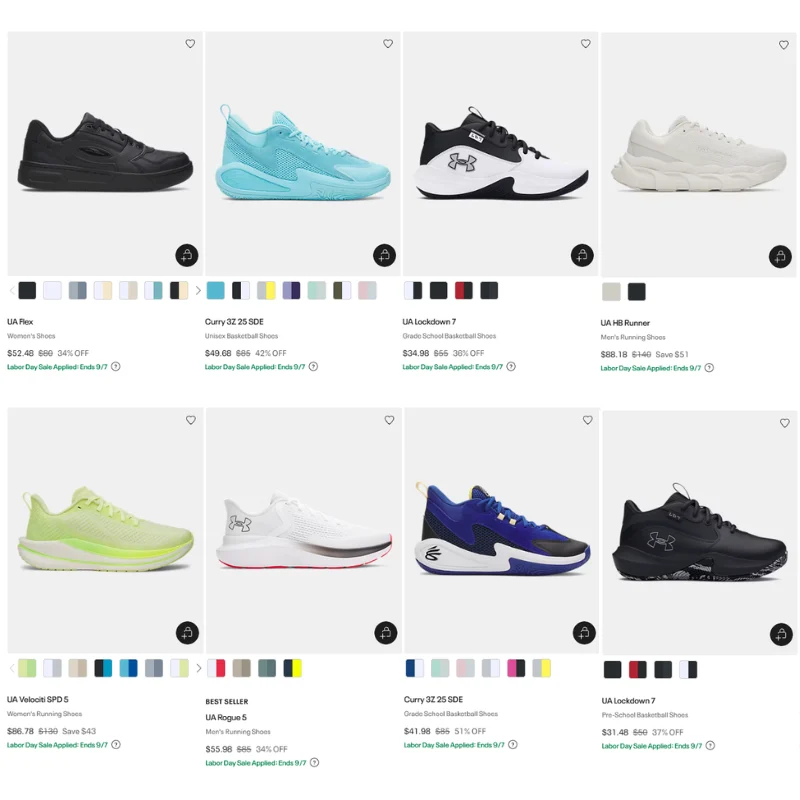 Under Armour Shoes Deal: Save $5.25 on Athletic Footwear