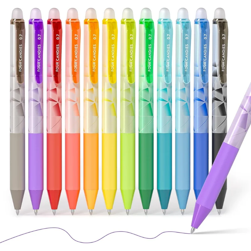 Four Candies Retractable Erasable Gel Pen Deal: Save $6.xx at Amazon
