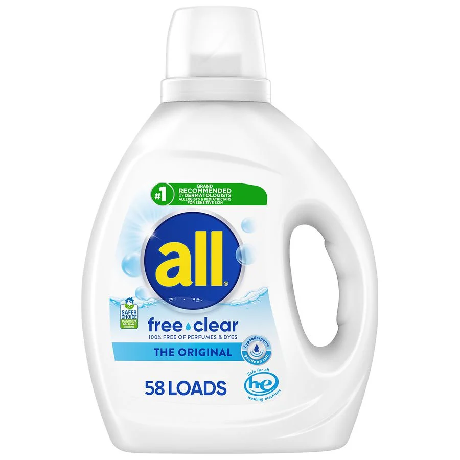 All Liquid Free Clear Laundry Detergent Only $3.60 at Walgreens