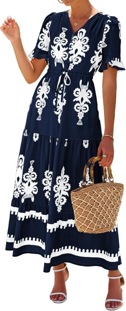 boho maxi dress amazon Lazysmile Women's Summer Only $15 (Reg. $39) Quantity:Each YGroup_uptownlooselinen House Dresses, Cotton House