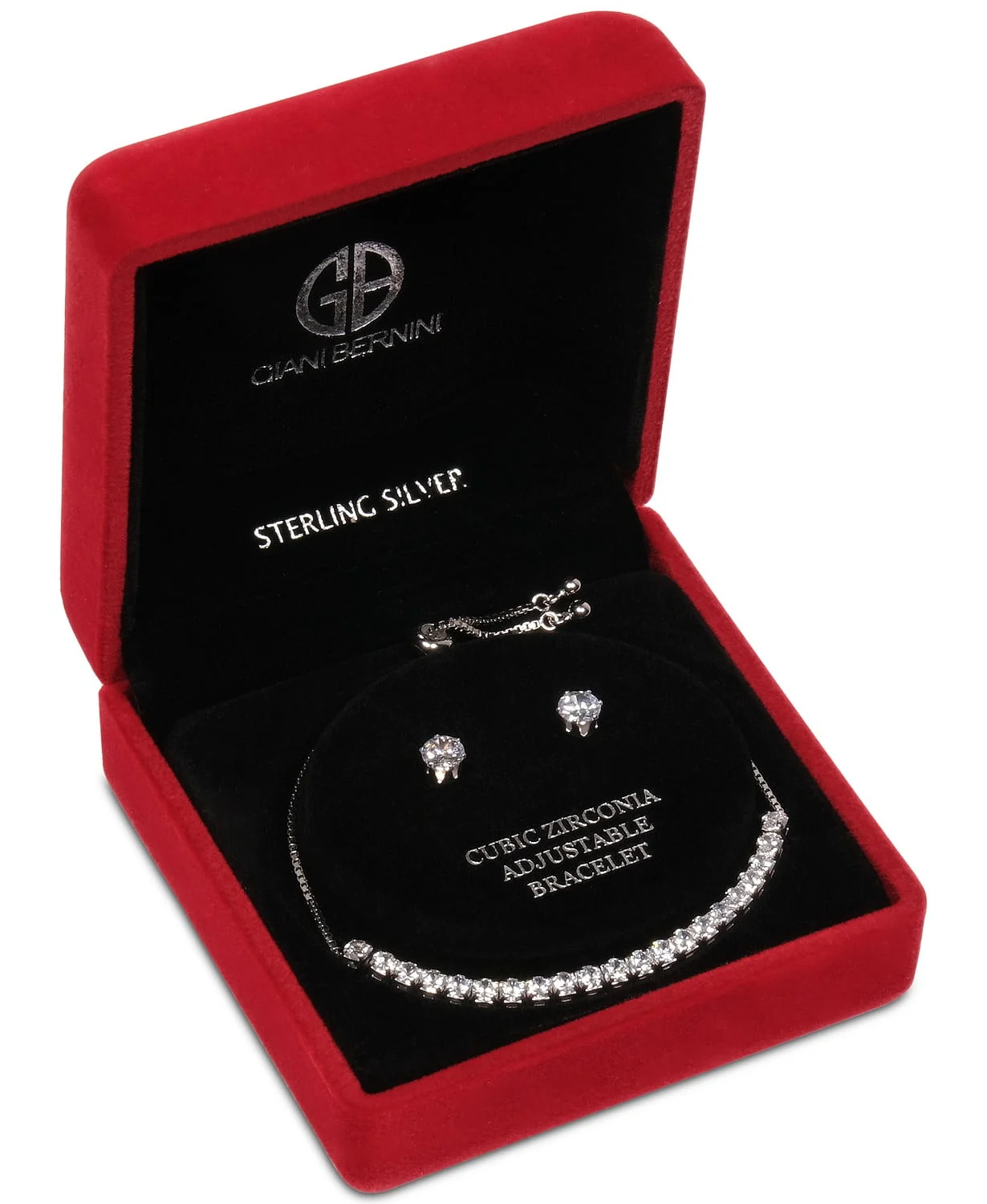 Gianni Bernini Heart Ball Stud Necklace Set Only $51 (Reg. $170)