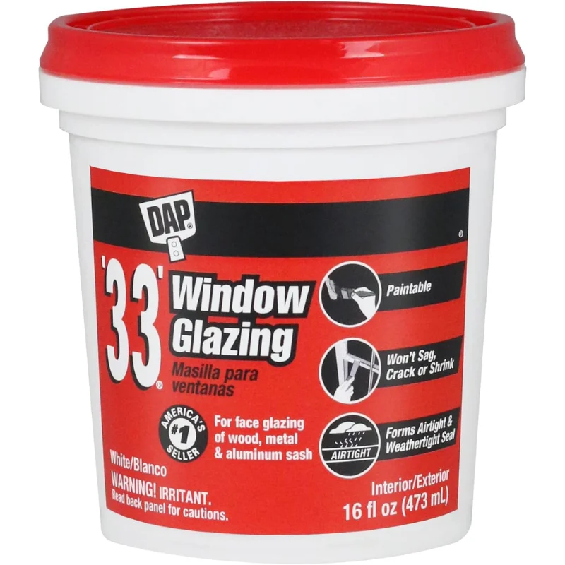 DAP ’33’ Window Glazing Deal: Save $10.xx at Amazon