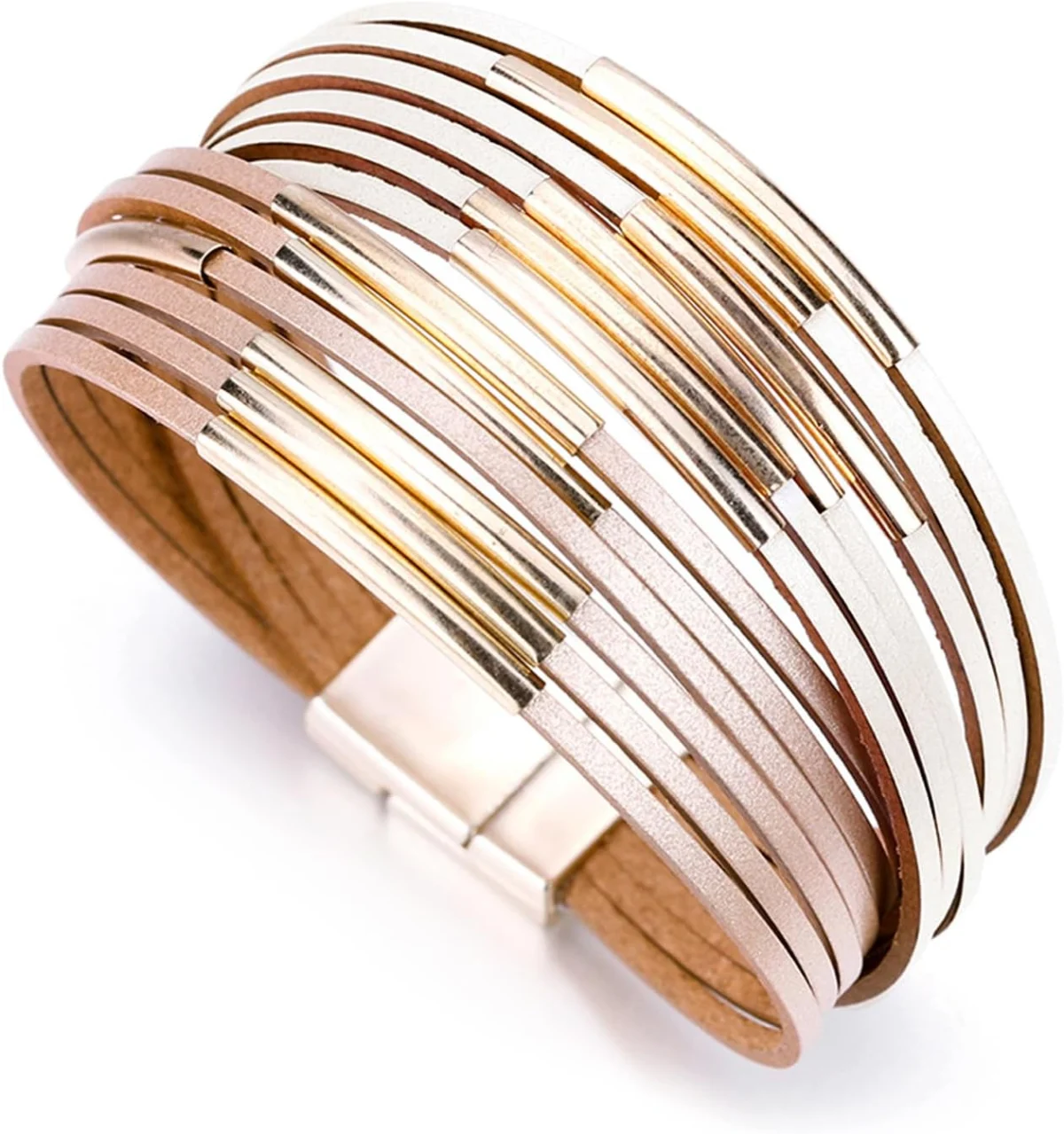 Fesciory Leather Wrap Bracelets Only $9.xx (Reg. $14) at Amazon