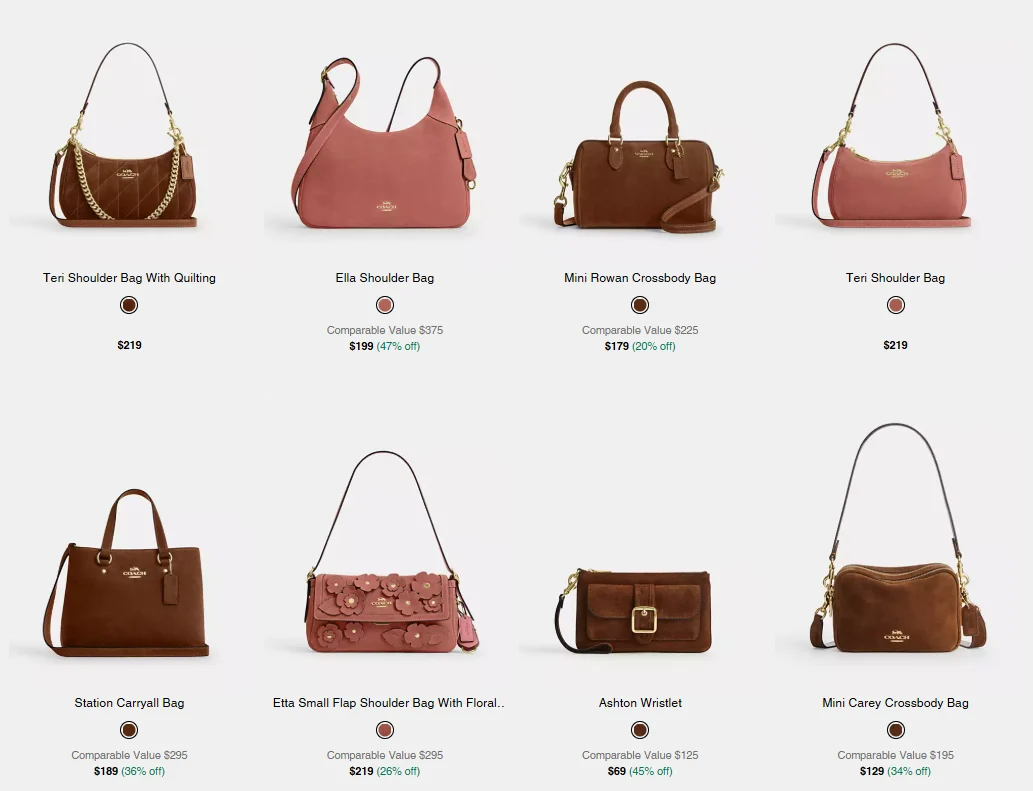 Coach Fall Collection Deal: Save Up to 60% + Extra 20% Sale