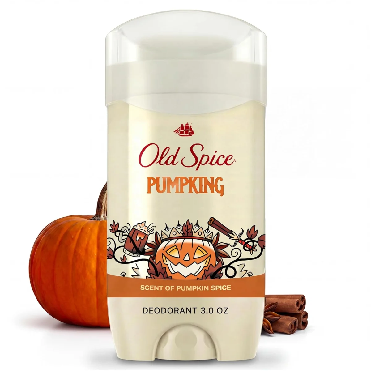 Old Spice Pumpkin Spice Deodorant Only $3.xx (Reg. $8) at Amazon