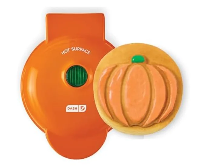 Dash Pumpkin Mini Waffle Maker Deal: Save $11.48 at Woot