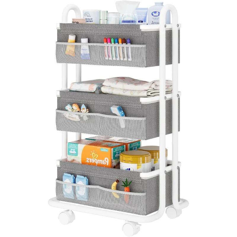 3-Tier Baby Diaper Caddy Organizer Cart Deal: Save $31.xx at Amazon