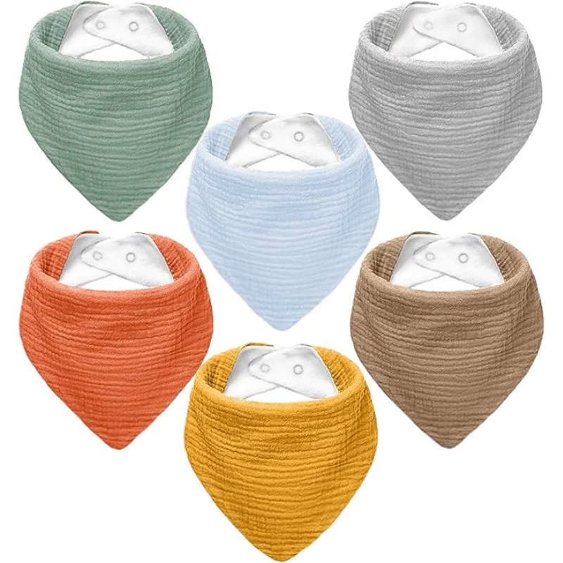 NISXABEBE Muslin Baby Bibs Deal: Save $2.xx Only at Amazon