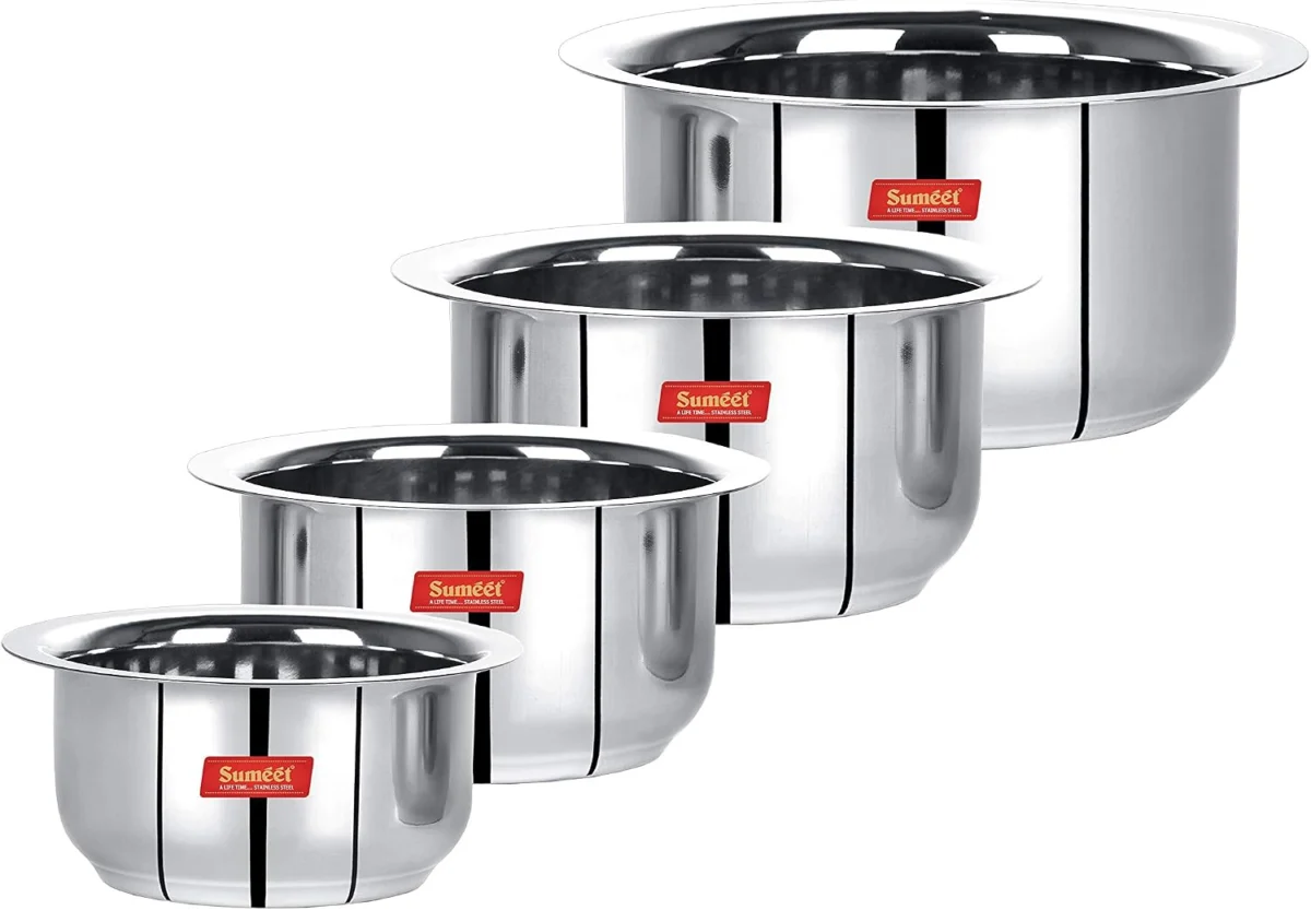 Sumeet Stainless Steel 4-Piece Cookware Only $28.xx (Reg. $29)