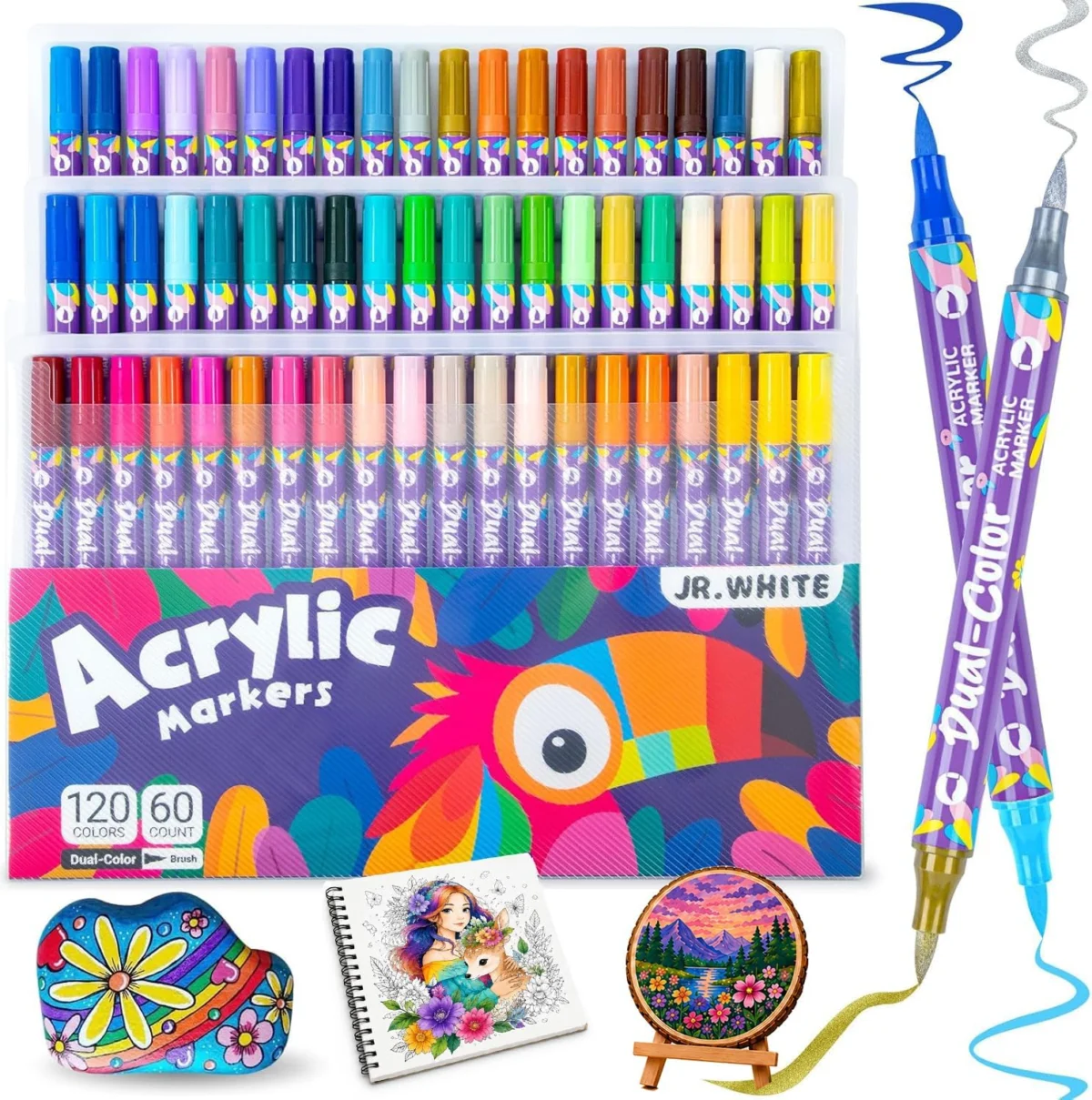Dual-Tip Acrylic Paint Markers Just $9.xx Shipped on Amazon