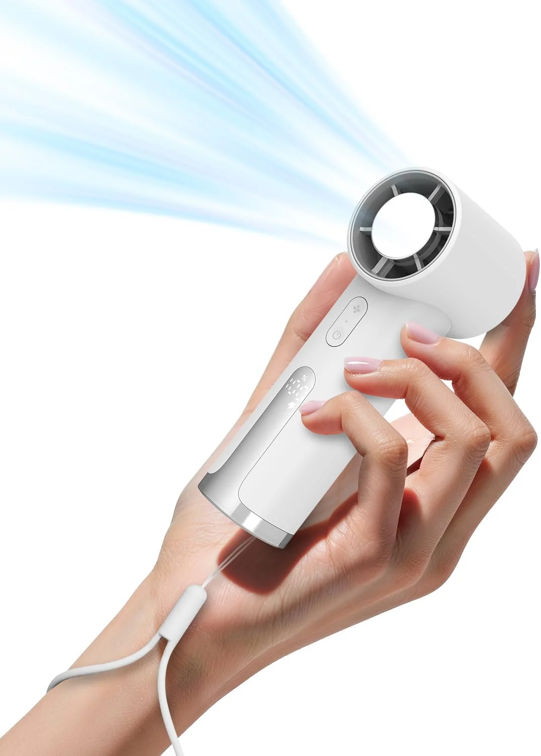 OidoZac Mini Handheld Fan Only $4.xx (Reg. $12) at Amazon