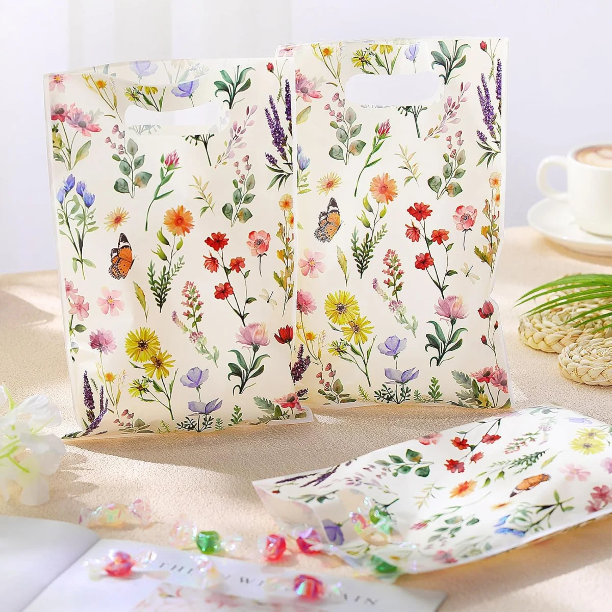 100 Pcs Wildflower Gift Bag $9.xx