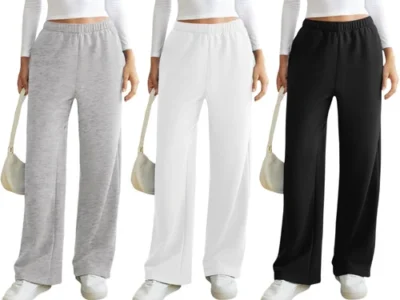Womens Wide Leg Interior Drawstring Sweatpants $13.xx (Reg $28)
