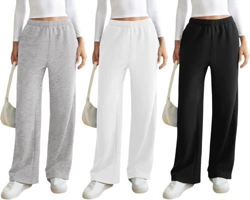 Womens Wide Leg Interior Drawstring Sweatpants $13.xx (Reg $28)