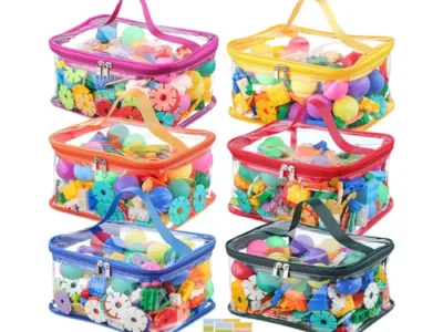6 Pack Clear Toy Storage Bags $14.xx (Reg $30)
