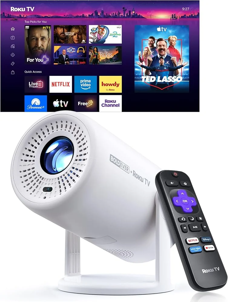 Boldever Roku TV Mini Smart Projector Only $109.xx (Reg. $170)