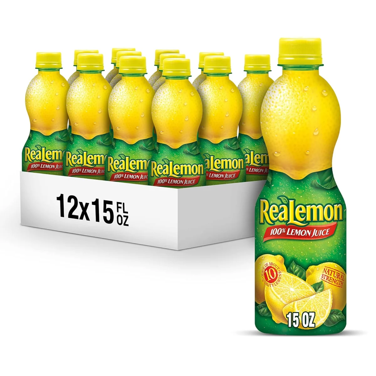12-Pack 15-Oz ReaLemon Juice Only $12.xx (Reg. $21) at Amazon