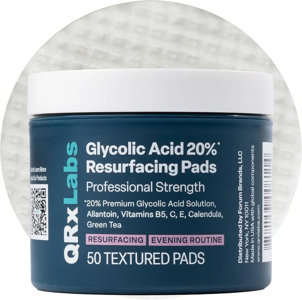 QRxLabs Glycolic Acid Pads Only $22.xx (Reg. $26) at Amazon