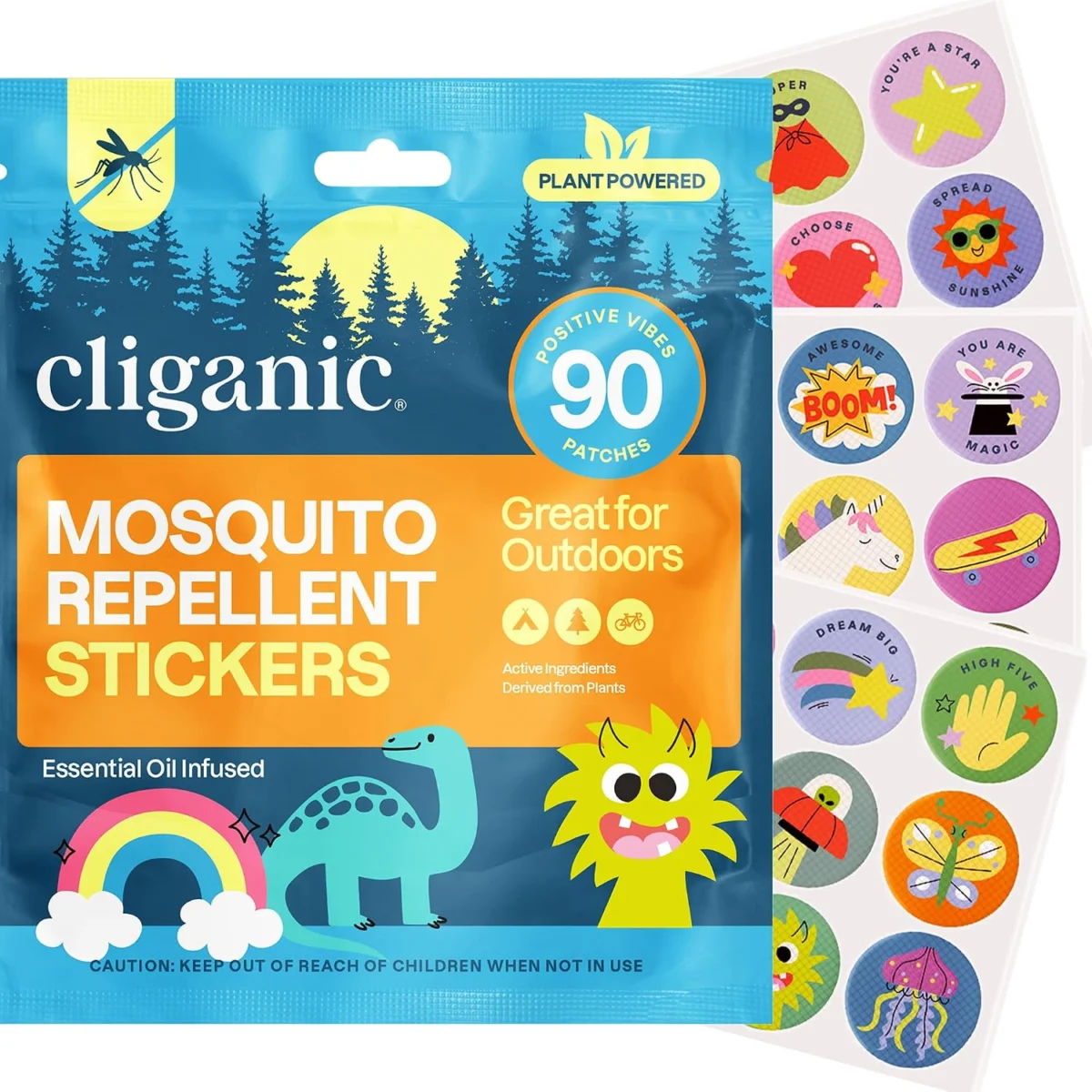 Cliganic Mosquito Repellent Stickers Only $9.xx (Reg. $12)