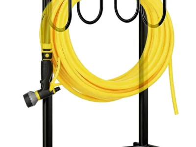Shomextol Freestanding Metal Garden Hose Holder w/ 100′ Capacity & 4 Ground Spikes $18.xx + Free Shipping w/ Prime or on $35.xx+