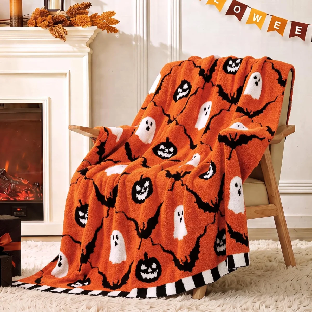 Snuggle Sac Halloween Throw Blanket Only $21.xx (Reg. $40) at Amazon
