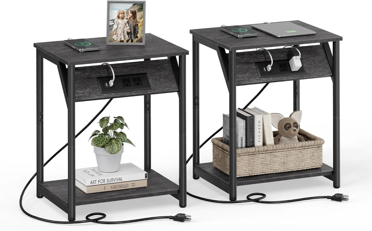Vasagle End Table Set of 2 Only $33.xx (Reg. $70) at Amazon