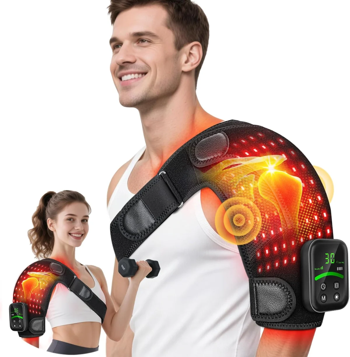 100 LEDs Red Light Therapy for Shoulder Only $75.xx (Reg. $130)