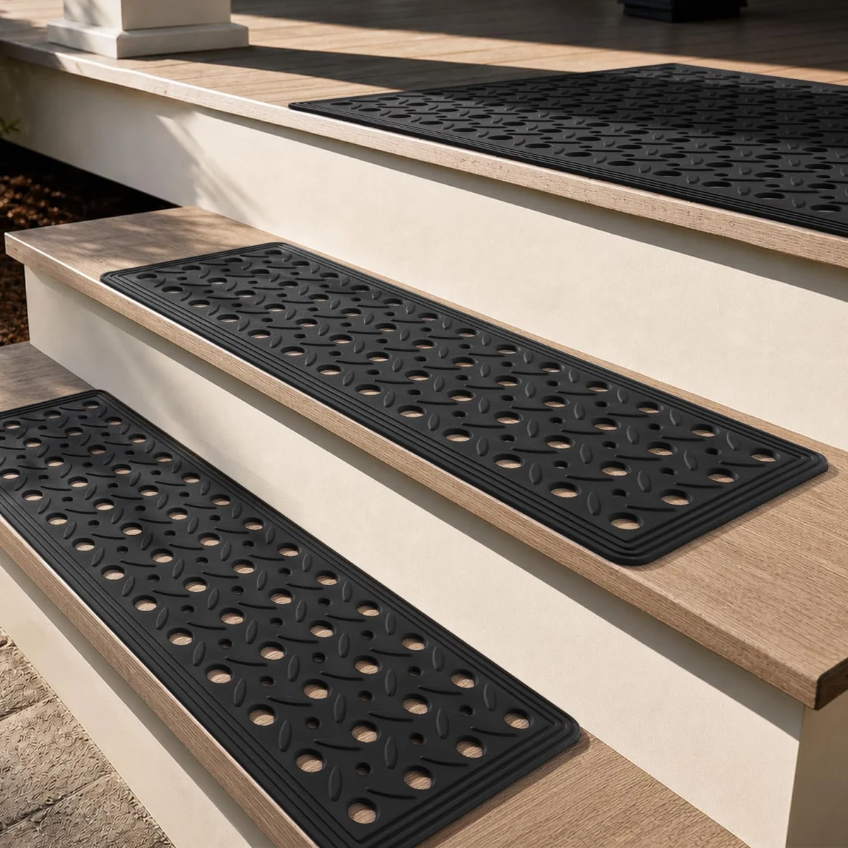 5 Pack Rubber Stair Treads Deal: Save $38.xx