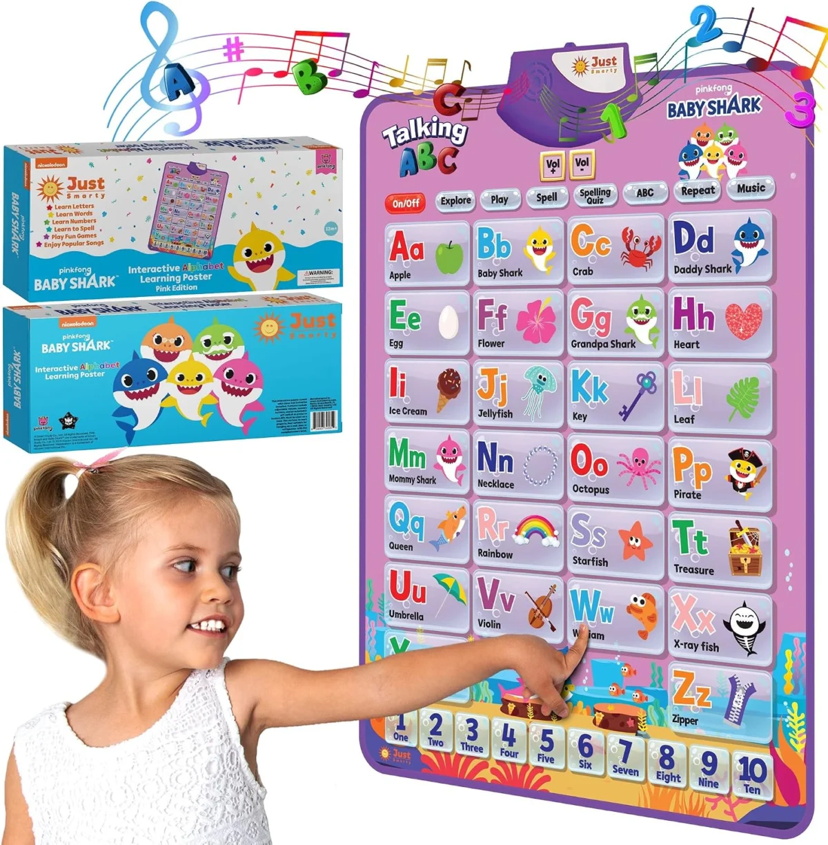 Smarty Interactive Alphabet Wall Chart Only $16.xx (Reg. $30)