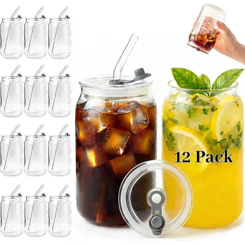 Drinking Glasses Tumbler 12pcs Deal: Save 50% at Amazon