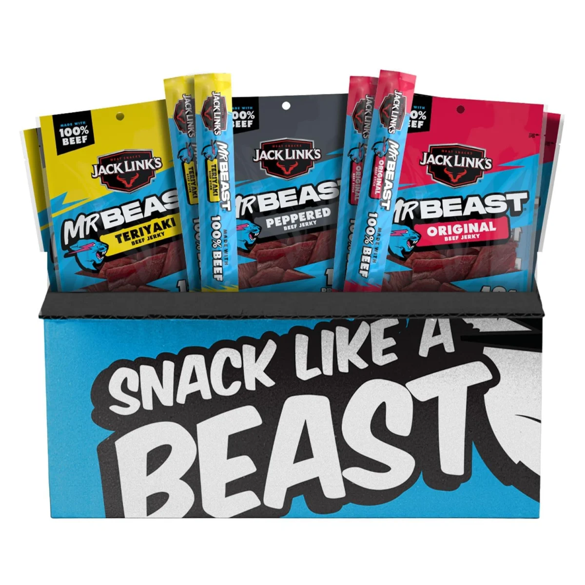 Jack Link’s x MrBeast 9-Count Variety Pack Only $15.xx (Reg. $26)
