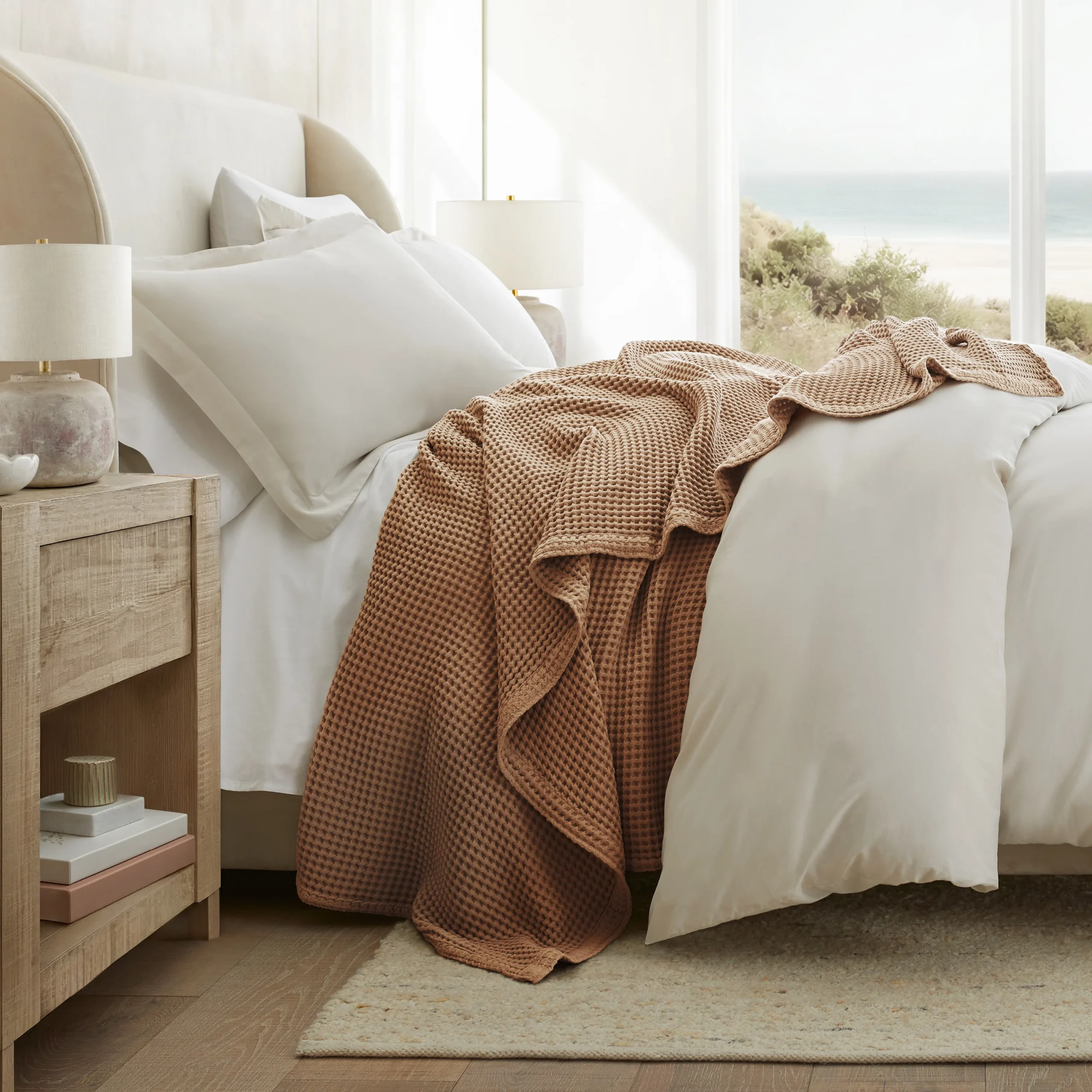 Waffle Weave Blanket Only $47 (Reg. $169+) at Linens & Hutch