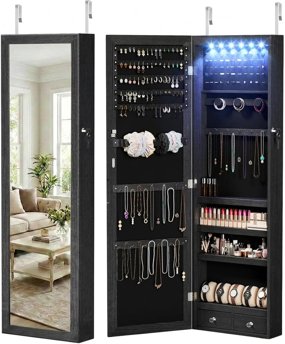 Jewelry Armoire Only $69.xx (Reg. $85) at Amazon