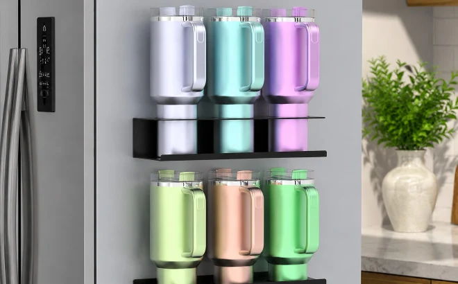 Magnetic Water Bottle Organizer Deal: 2-Pack for $9.xx
