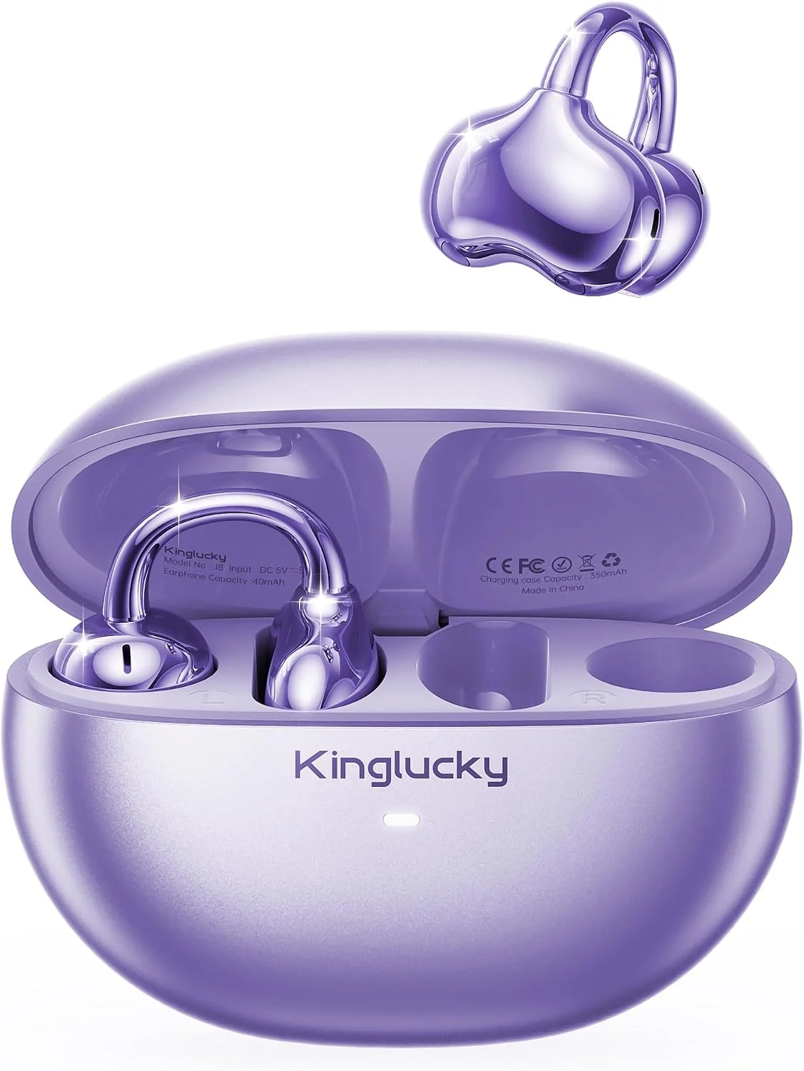 Kinglucky Clip-On Earbuds Only $24.xx (Reg. $30) at Amazon