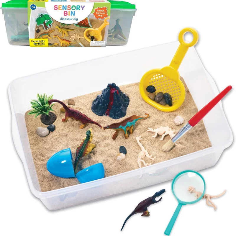 Kids Sensory Bin: Dinosaur Dig Deal: Save $9.xx at Amazon