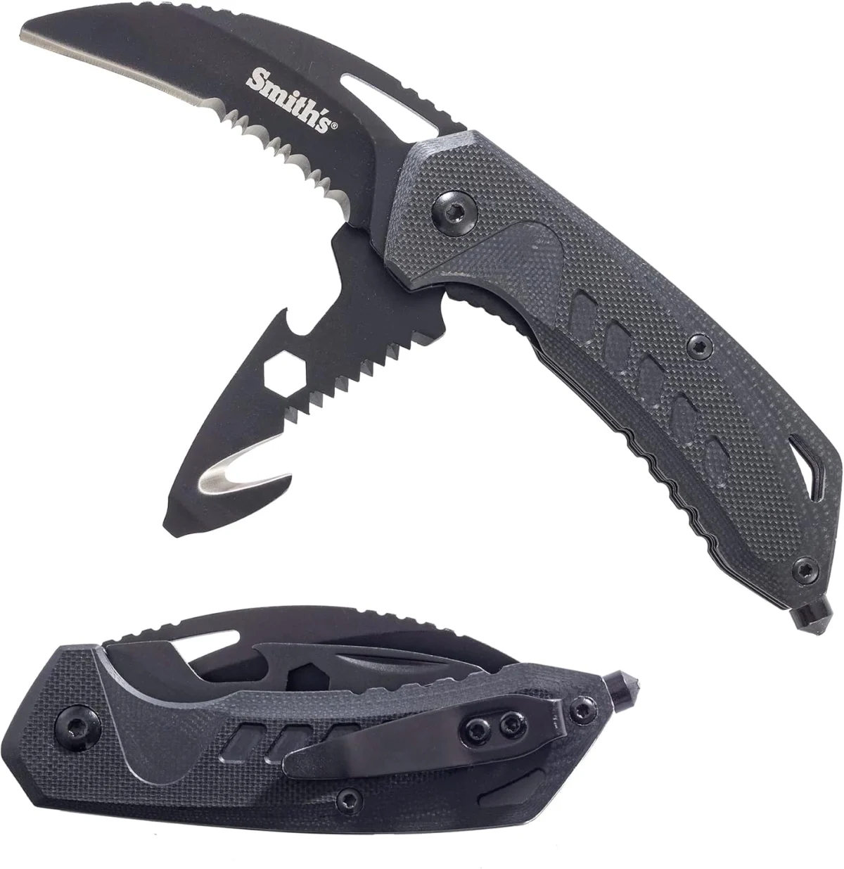Smith’s Rescue 2-Blade Folding Knife Only $10.xx at Amazon