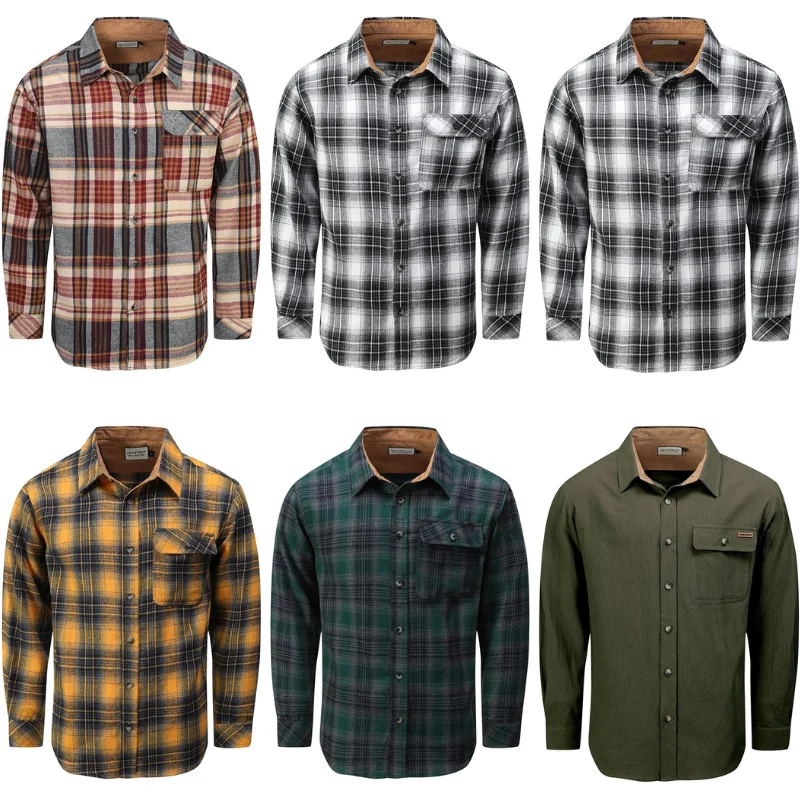 Men’s Button Down Flannel Shirt Deal: Save $14.xx at Amazon