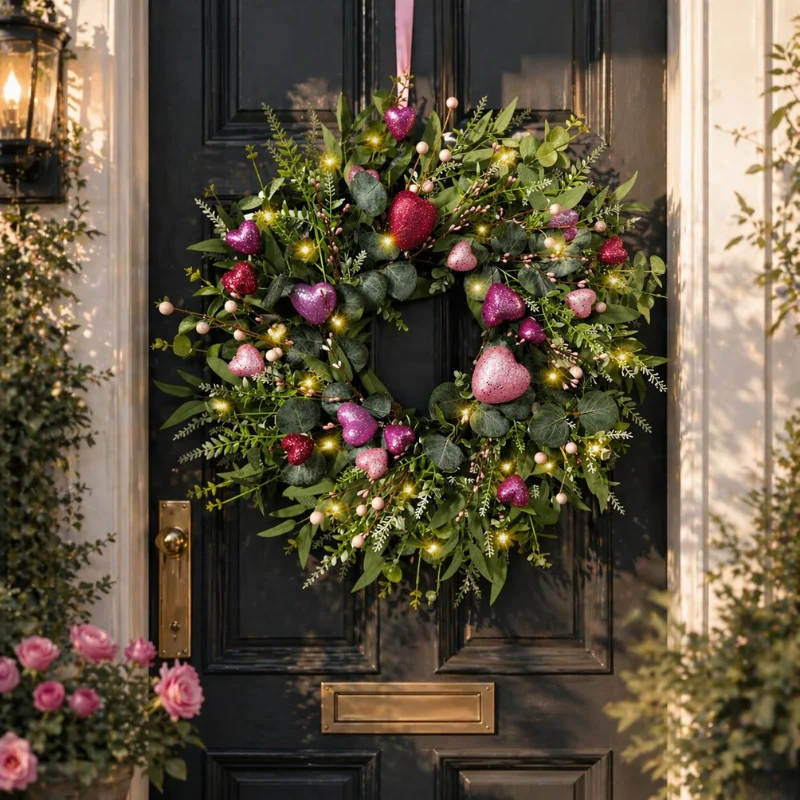 25″ Eucalyptus Wreath Deal: Save $11.xx at Amazon