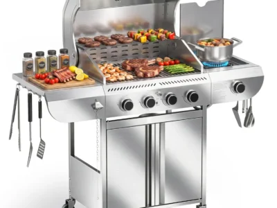 4 – Main Burner Gas Grill with 1 Side Burner Only $279.99 at Wayfair