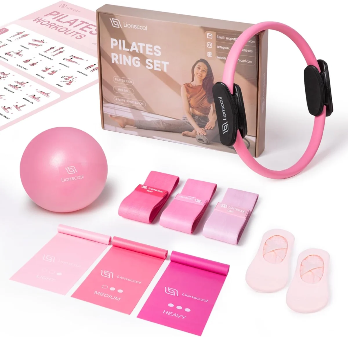 Lionscool Pilates Ring Set Only $14.xx (Reg. $19) at Amazon
