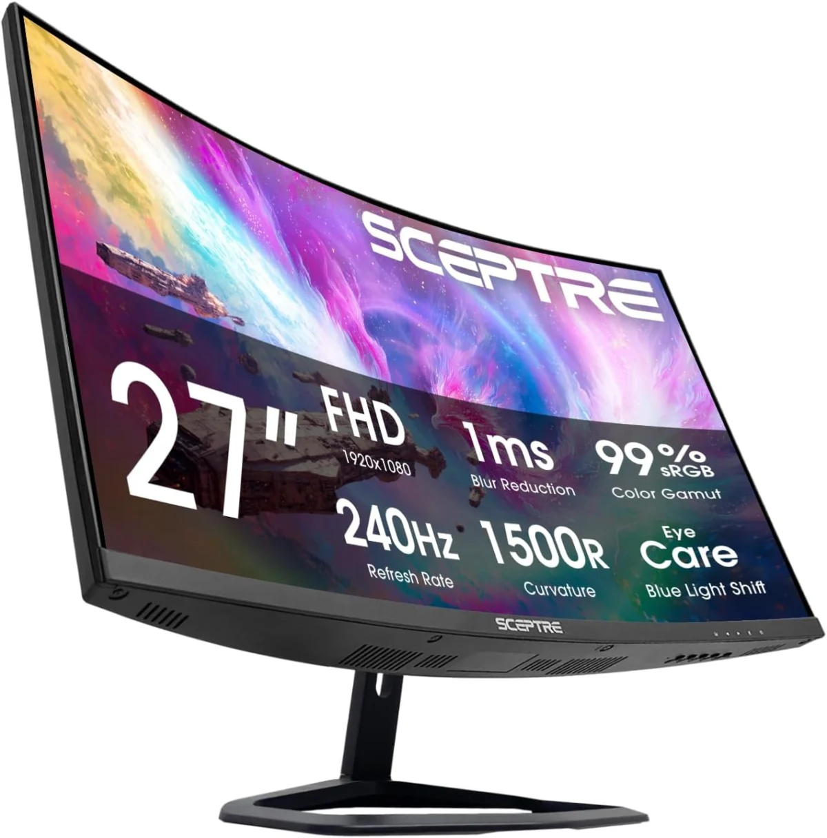 27″ Sceptre Curved Gaming Monitor Only $118.xx (Reg. $170)