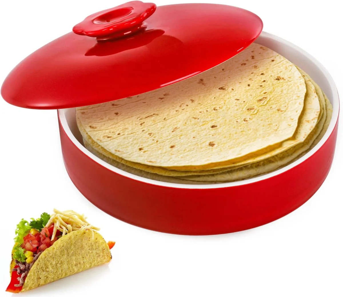 Ceramic Tortilla Warmer Only $14.xx (Reg. $15) at Amazon