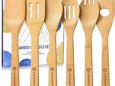Lochantie Bamboo Cooking Spatulas Only $6.xx with Free Prime