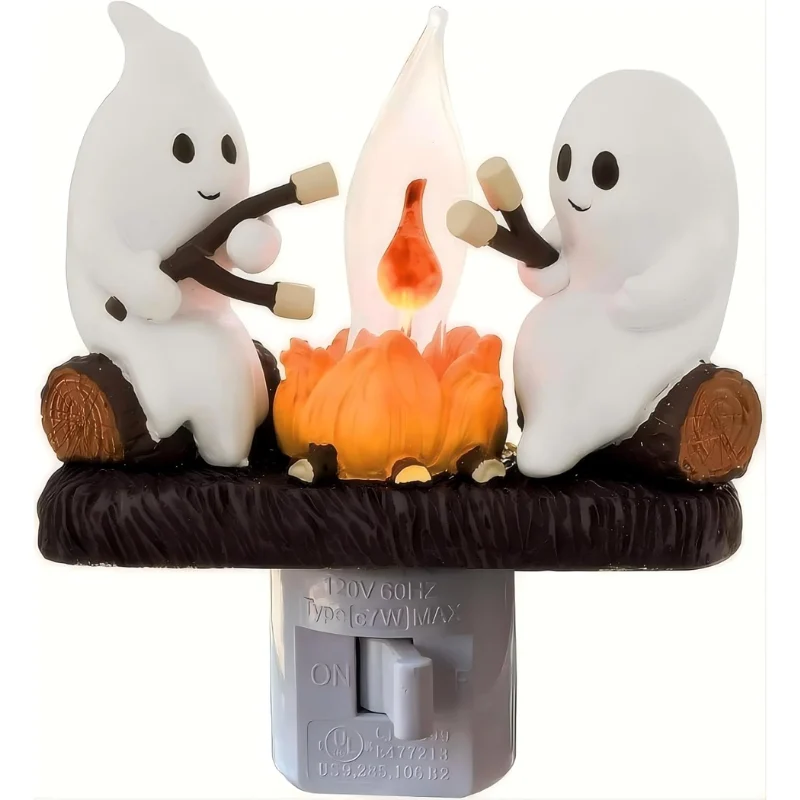 Ghosts Roasting Marshmallows Night Light Deal: Save $16.xx at Amazon