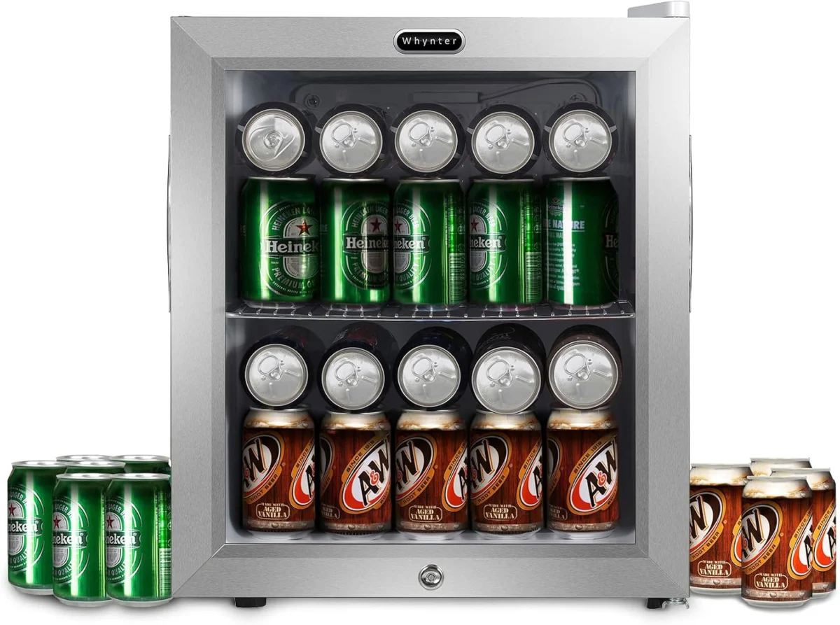 Whynter 68-Can Beverage Refrigerator Only $125.xx (Reg. $148)