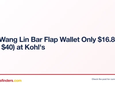 Kohl's deal card