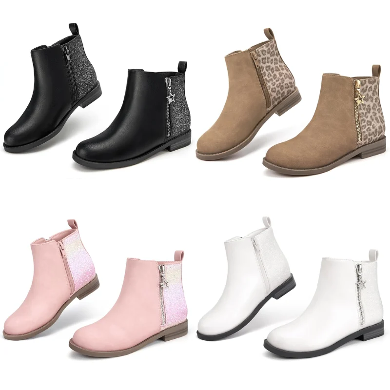 Stelle Girls Ankle Boots Glitter Deal: Save $13.xx at Amazon