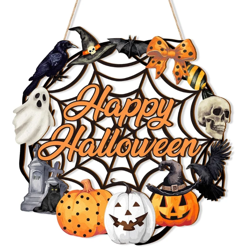 Halloween Wreath Deal: Save $5.xx at Amazon